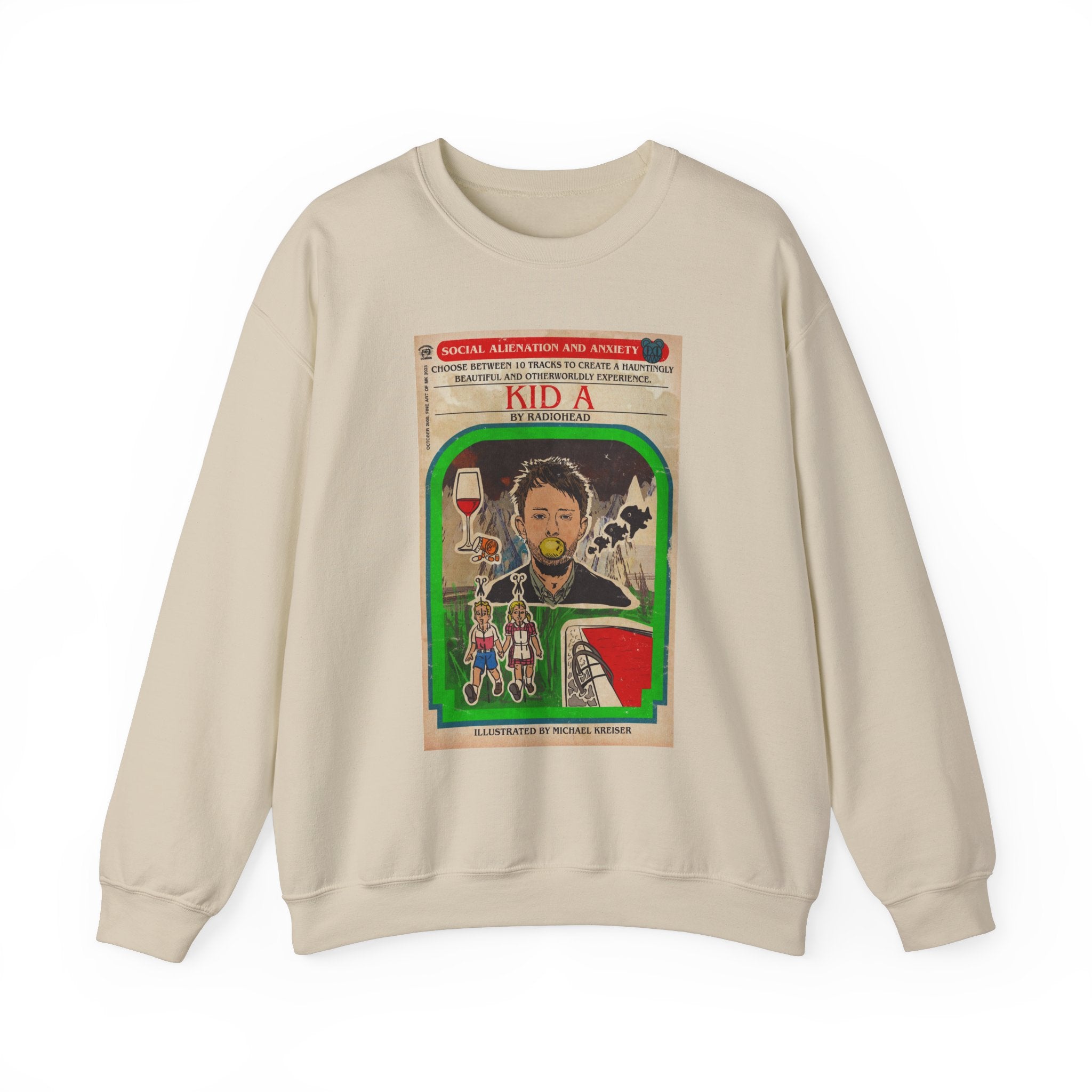 Kid A - Unisex Heavy Blend™ Crewneck Sweatshirt