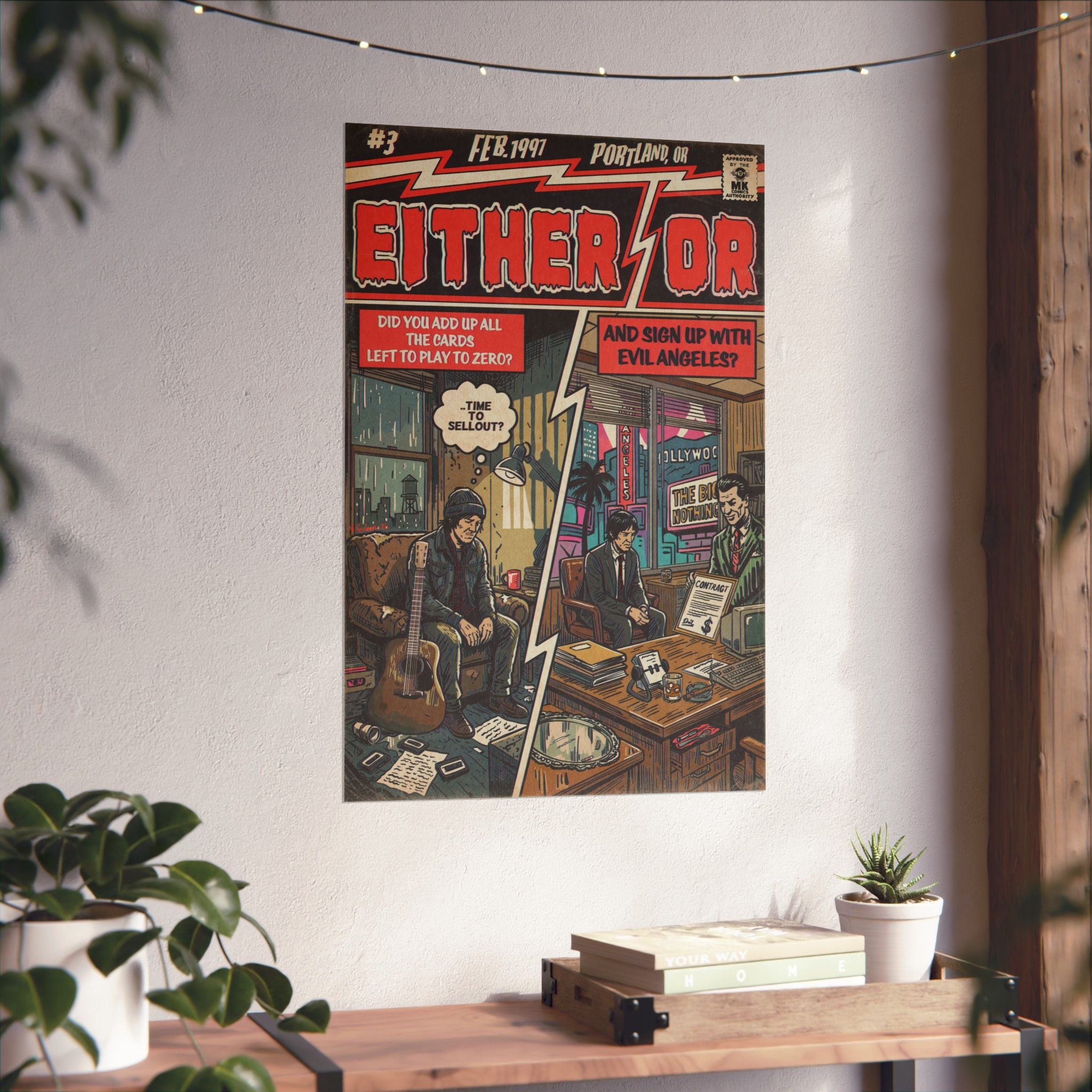 Either/Or - Matte Vertical Posters