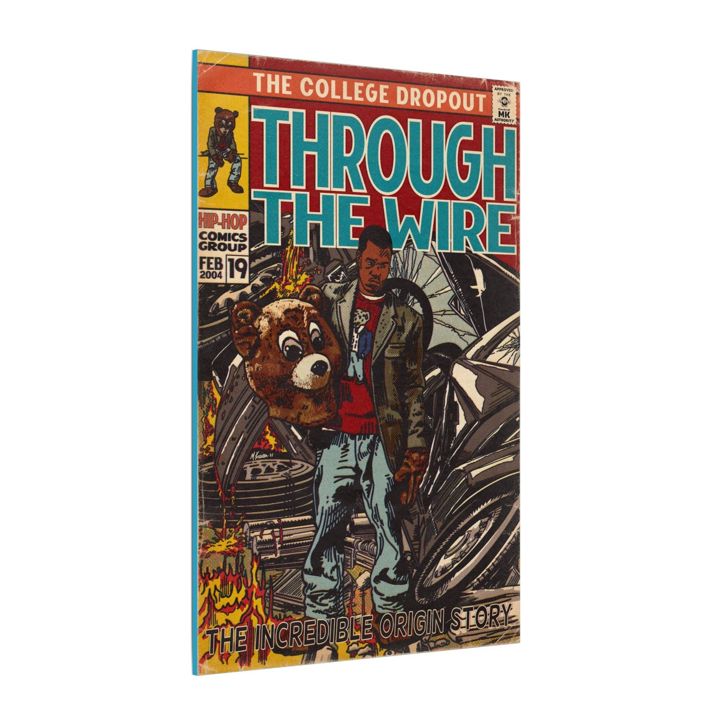 Through The Wire - Matte Canvas, Stretched, 0.75" (Multi-Size)