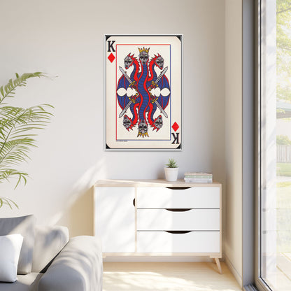 King Geedorah - Matte Canvas, Framed (Multi-color)