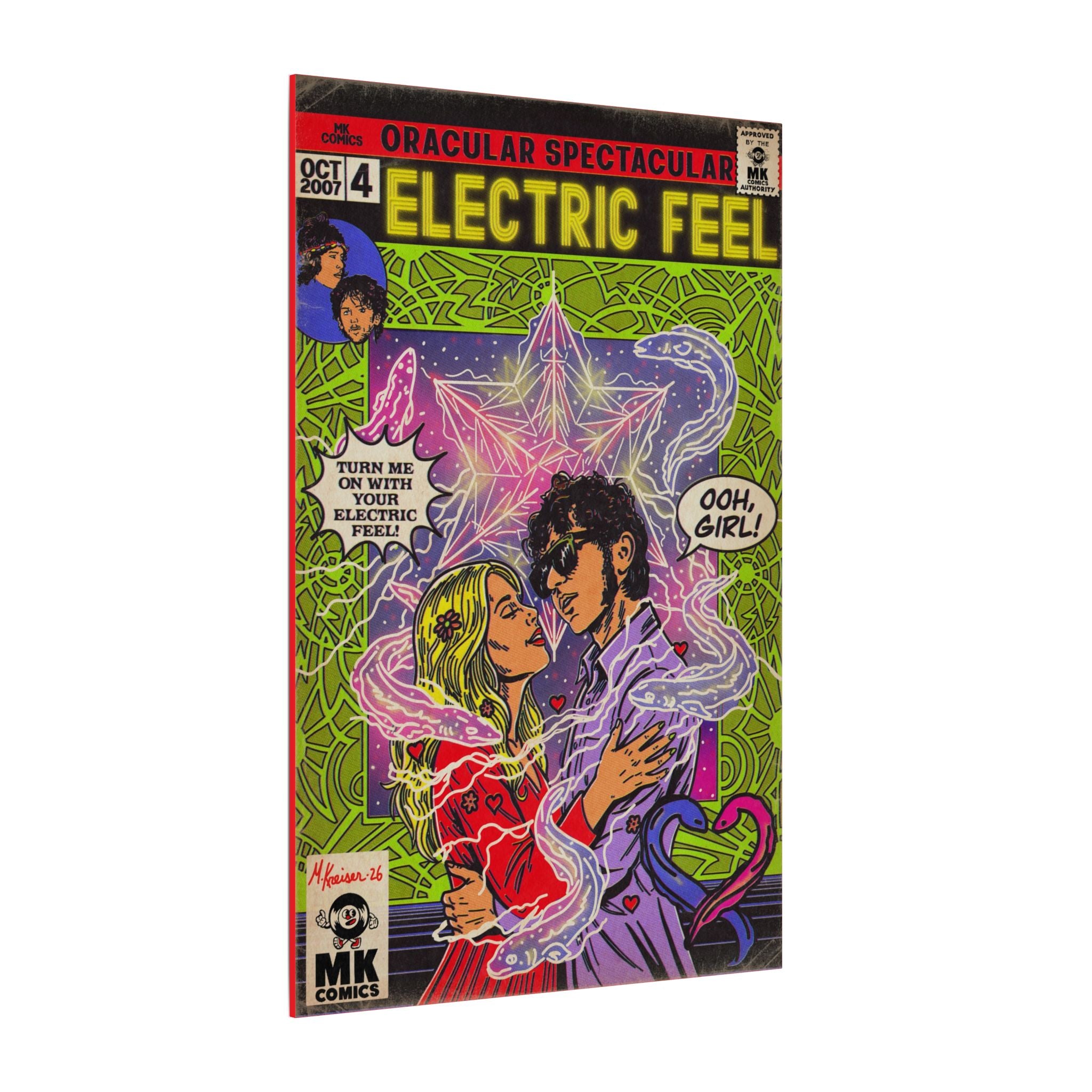Electric Feel - Matte Canvas, Stretched, 0.75" (Multi-Size)