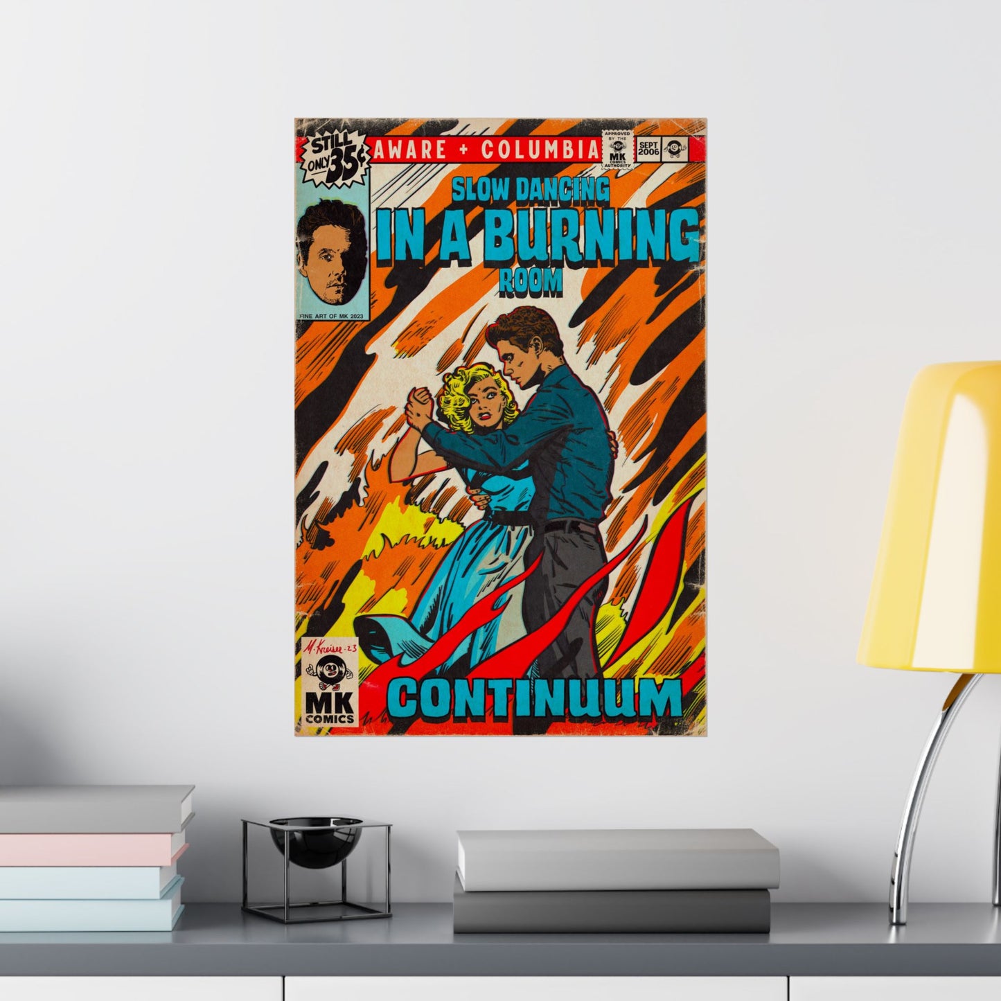 Slow Dancing in a Burning Room - Vertical Matte Poster