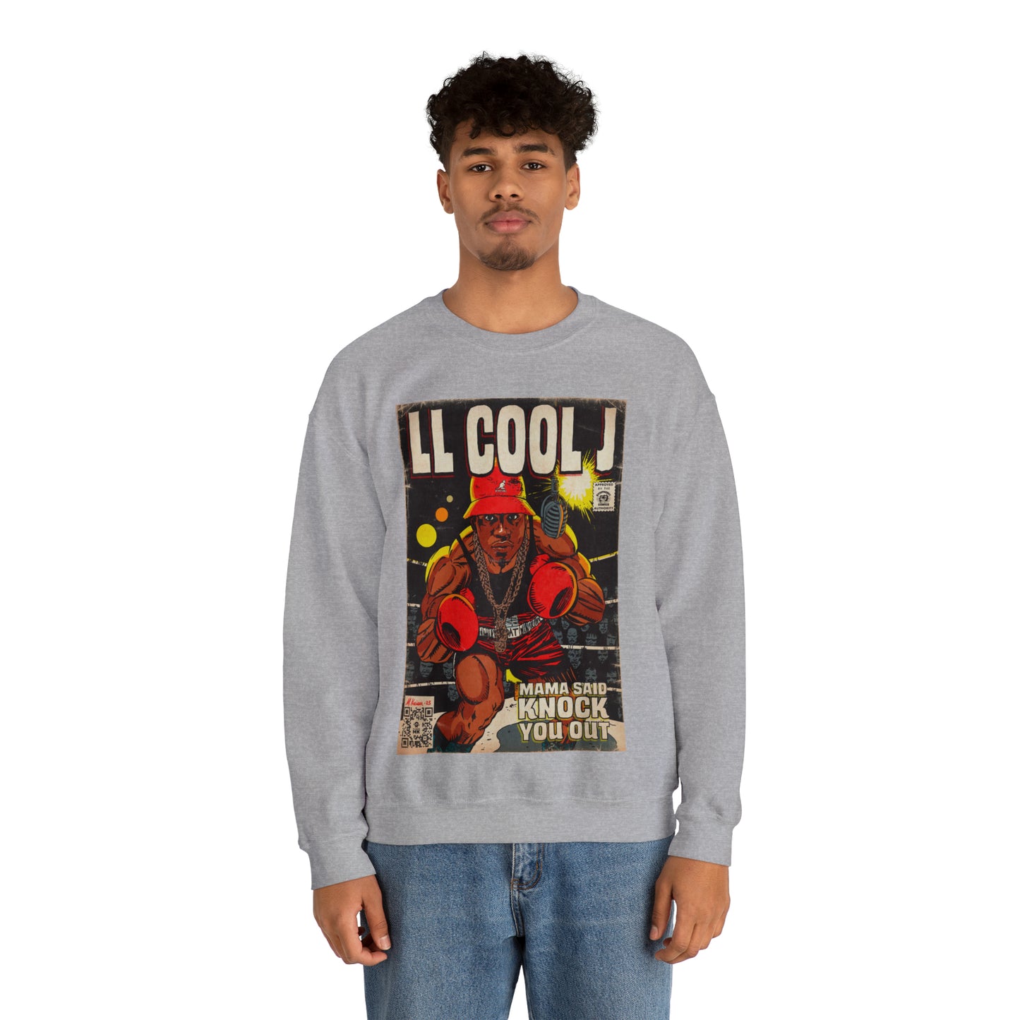 LL Cool J - Mama Said Knock You Out - Unisex Heavy Blend™ Crewneck Sweatshirt