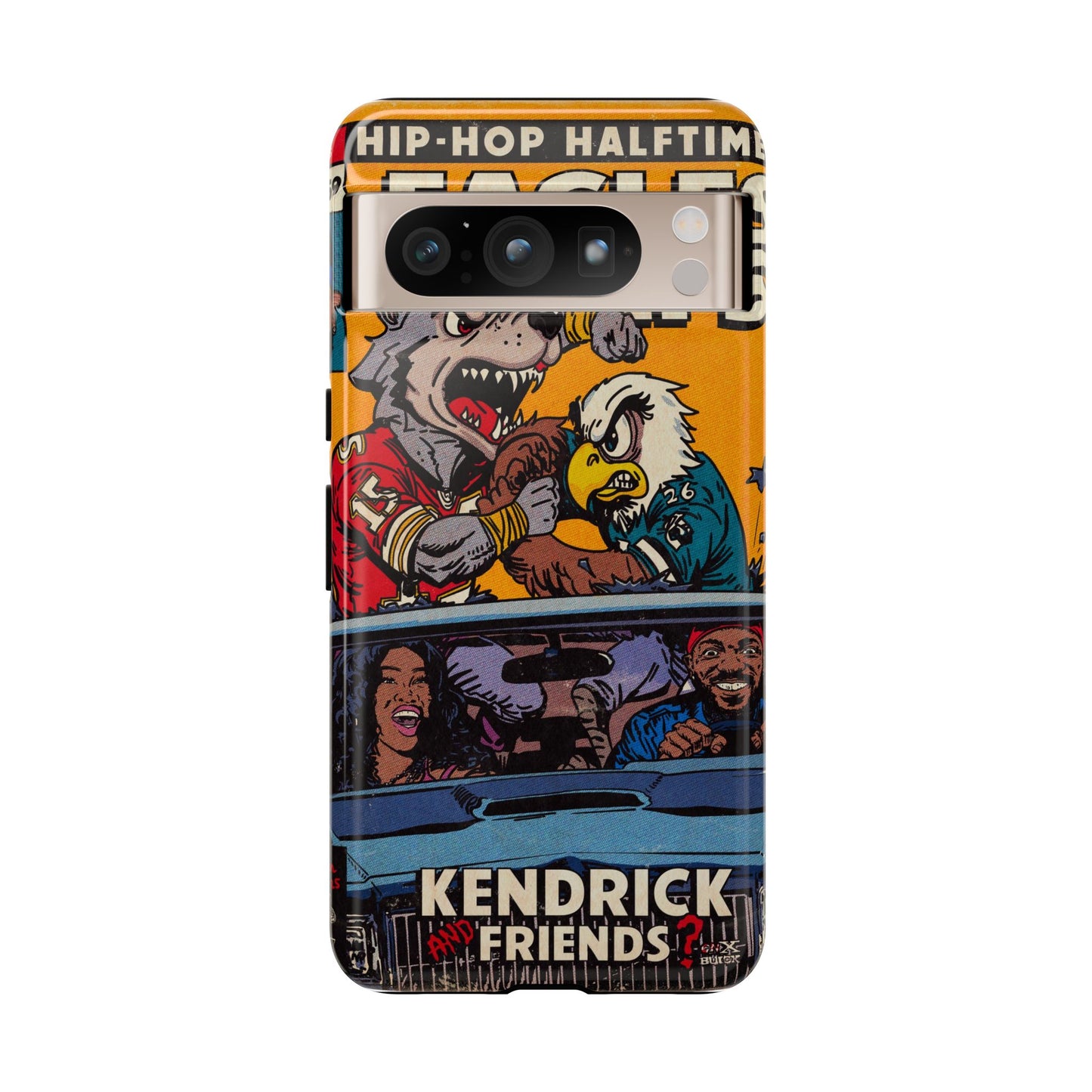 Kendrick & SZA - 2025 Halftime - Eagles vs Chiefs - Tough Phone Cases