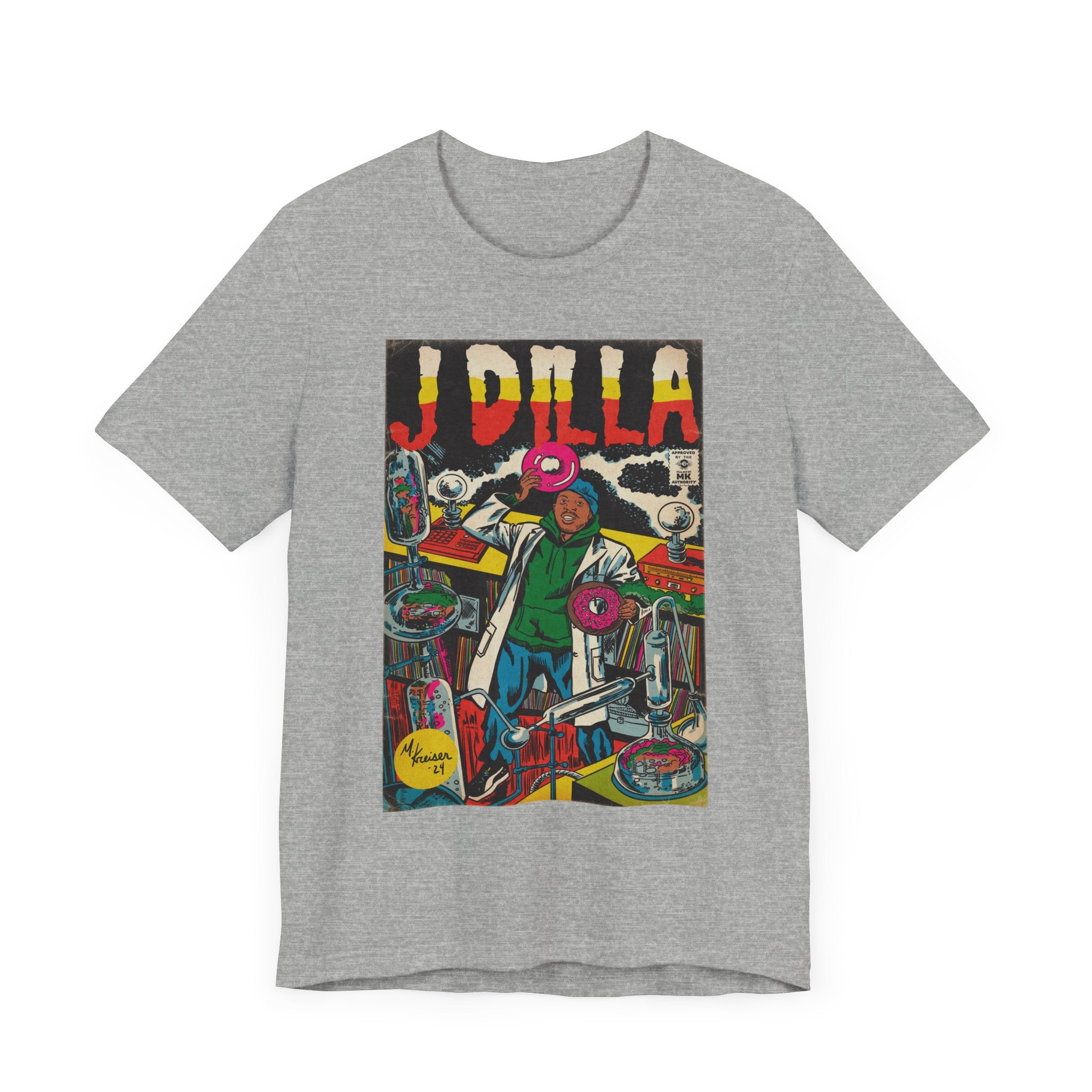 Dilla - Comic Book Art - Unisex Jersey Short Sleeve Tee