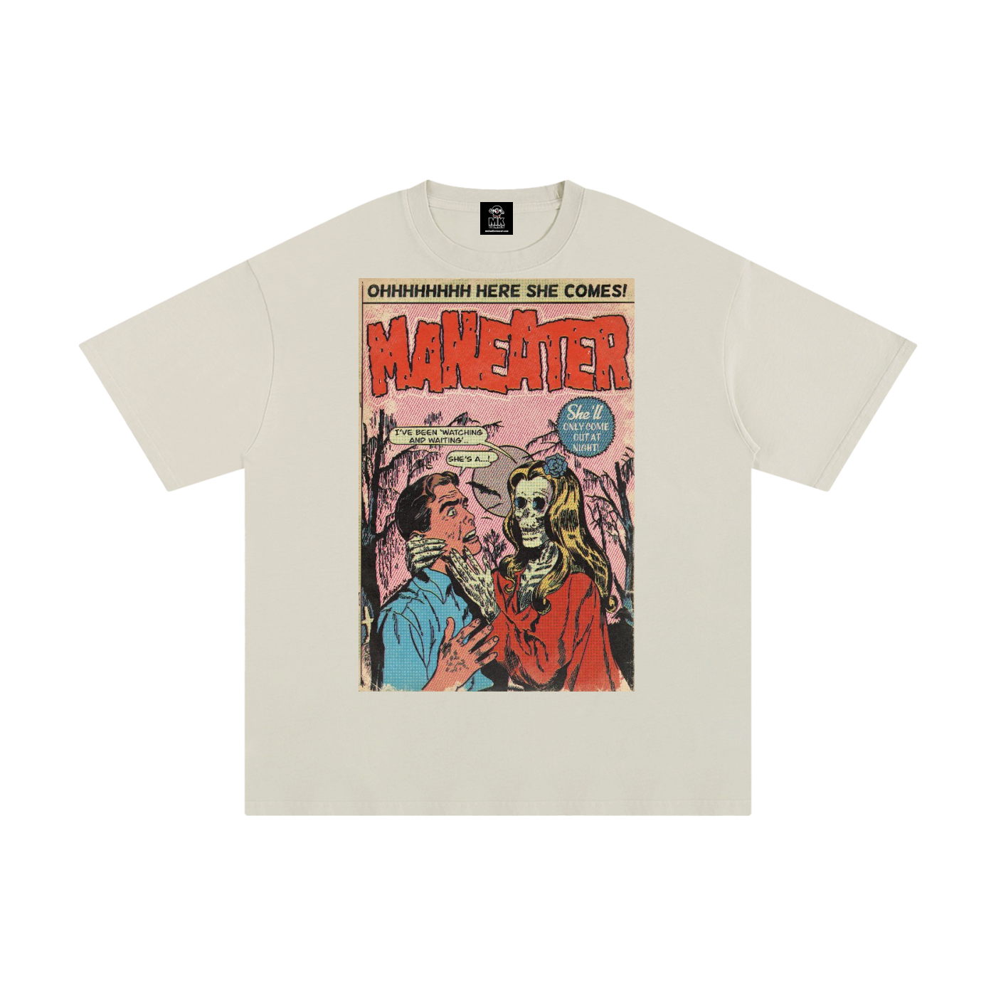 Maneater - MK Classics - Unisex Pure Cotton T-Shirt