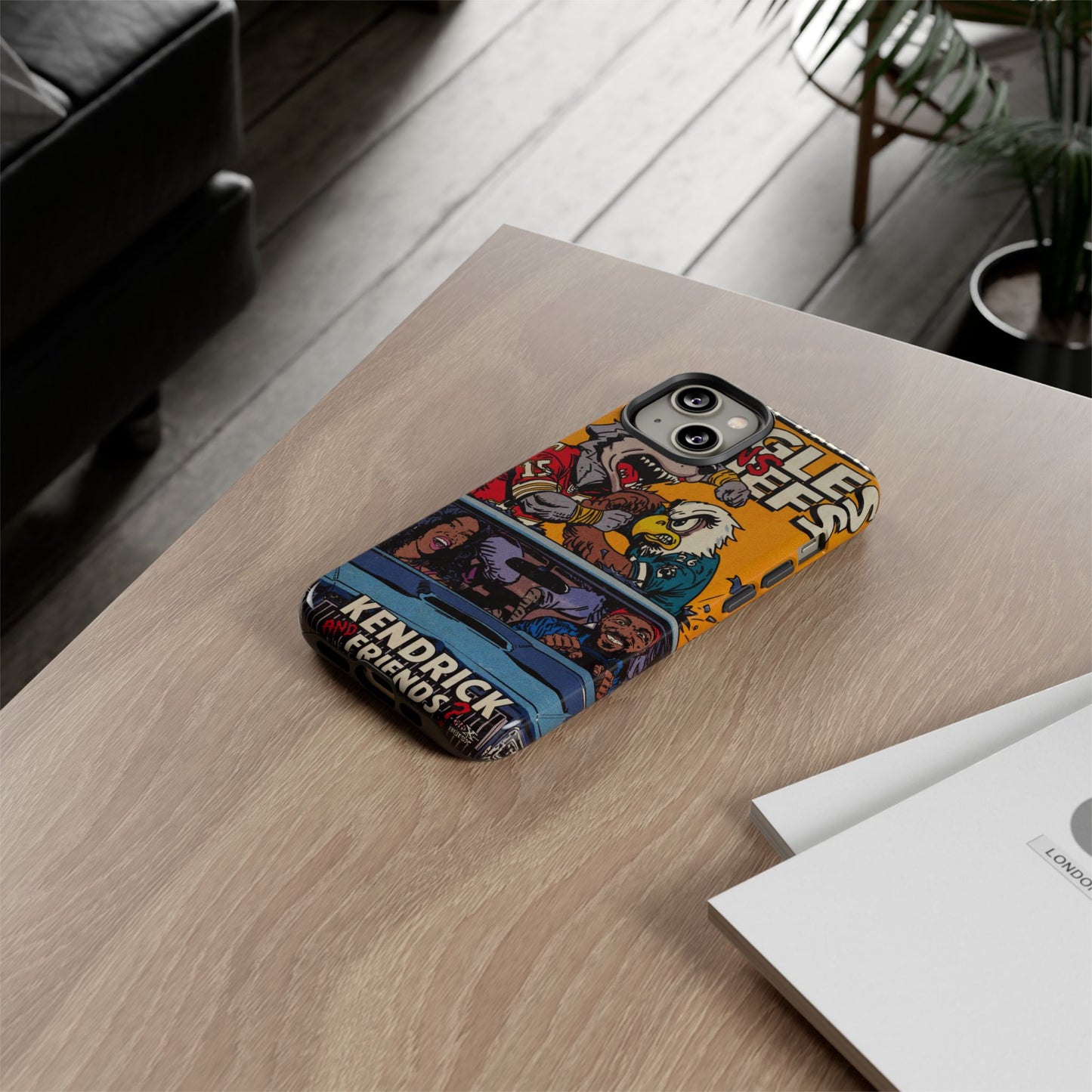 Kendrick & SZA - 2025 Halftime - Eagles vs Chiefs - Tough Phone Cases