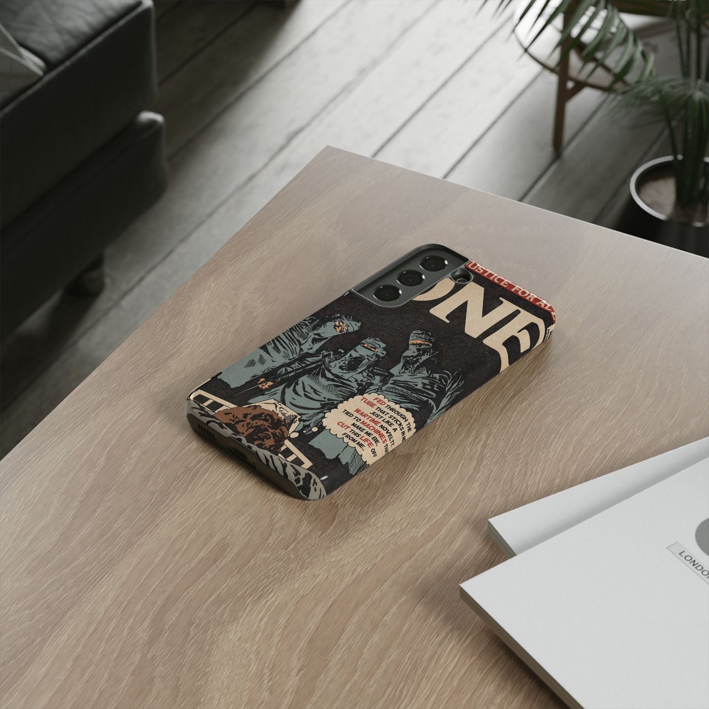 Metallica- One - Johnny Got His Gun Comic Book Art - Tough Phone Cases