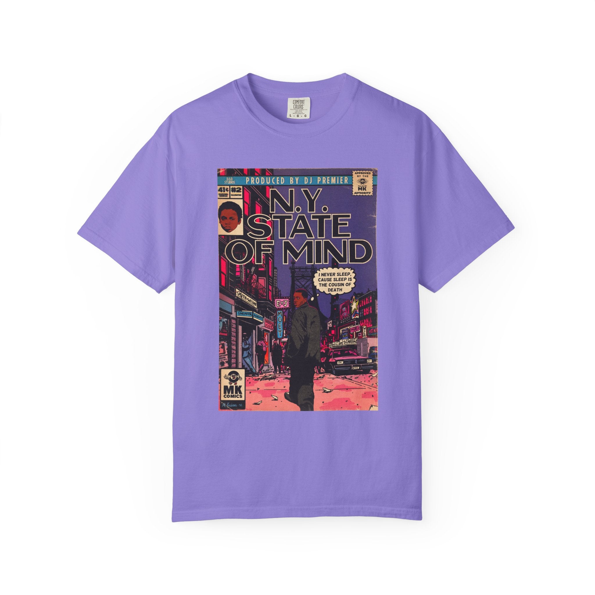 NY State of Mind - Unisex Comfort Colors T-shirt