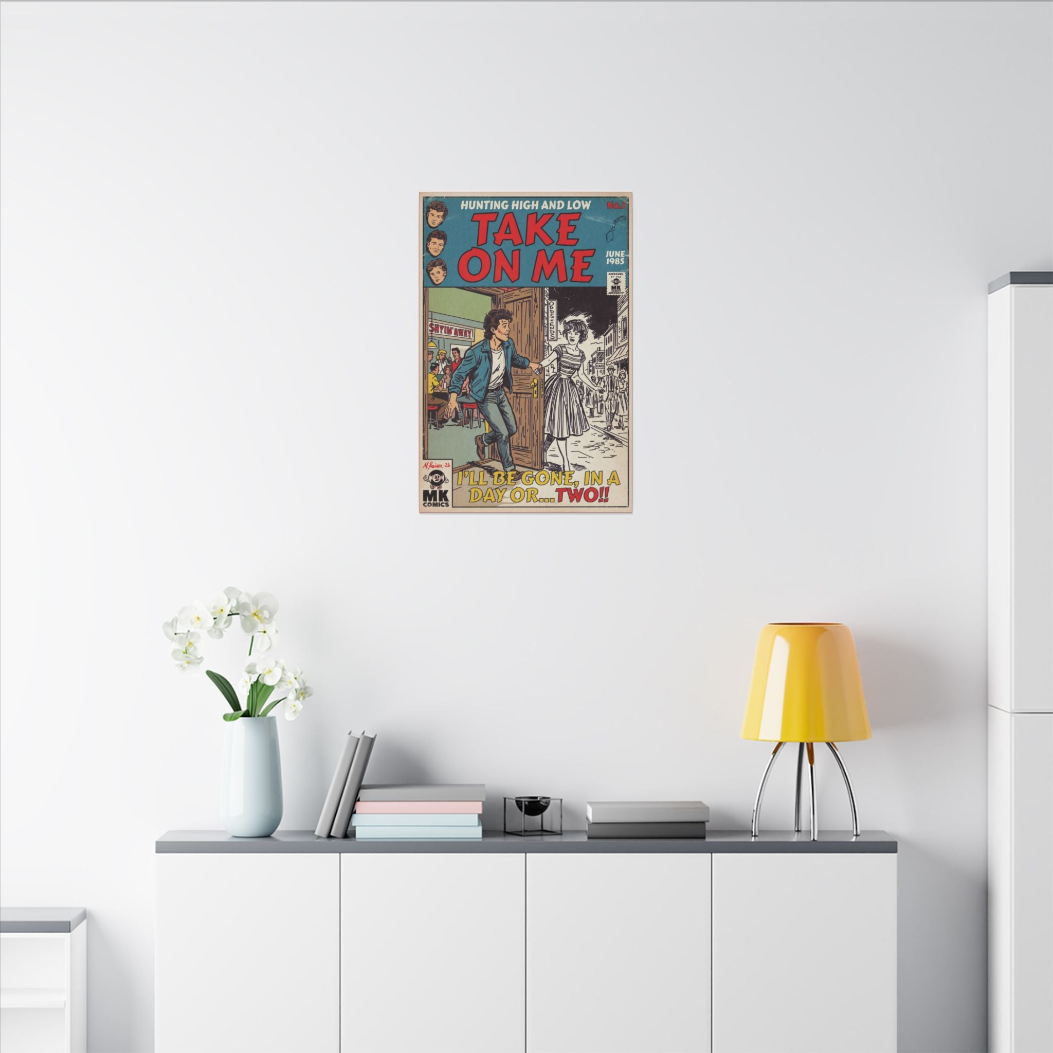 Take On Me - Matte Canvas, Stretched, 0.75" (Multi-Size)