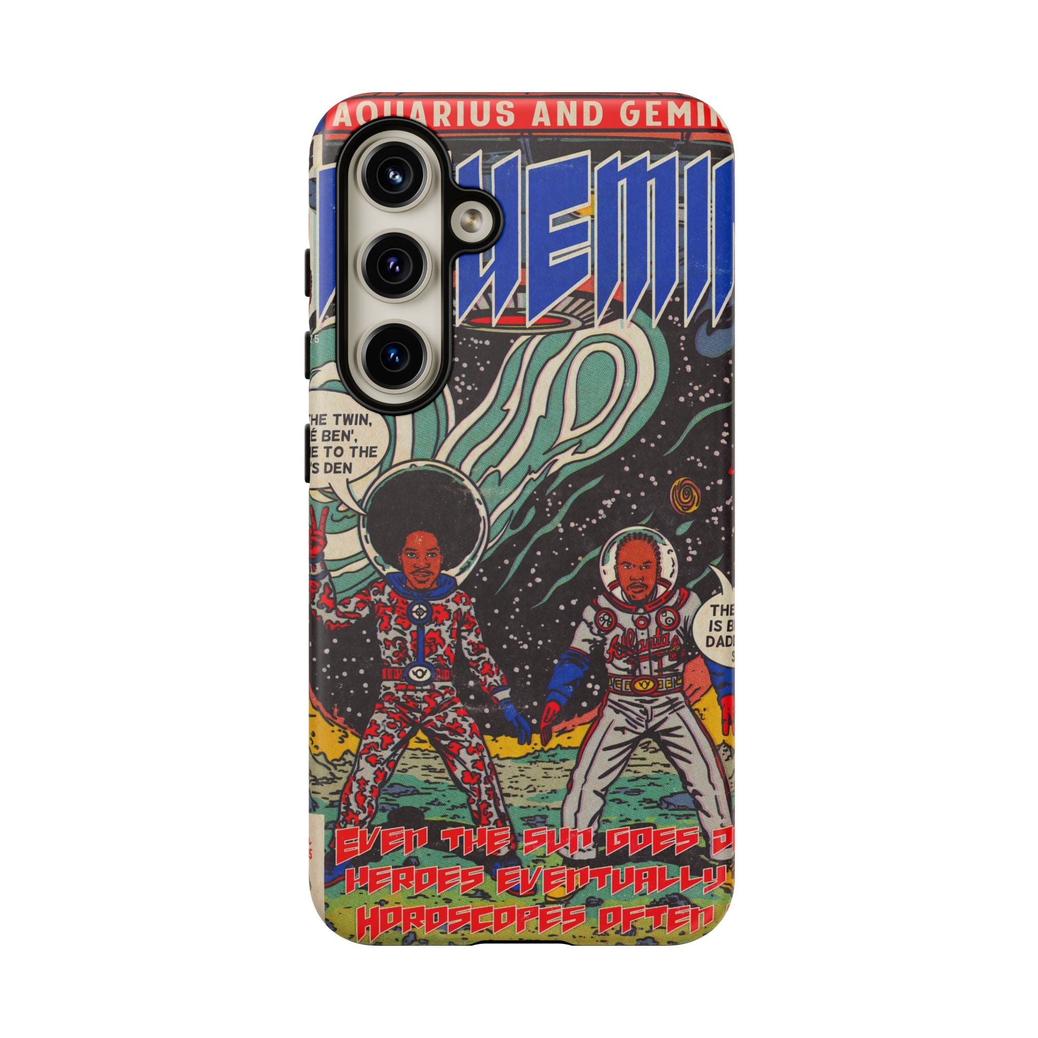 Aquemini - Comic Book Art - Tough Phone Cases
