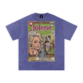 Jolene - Snow Washed Oversized Cotton T-Shirt