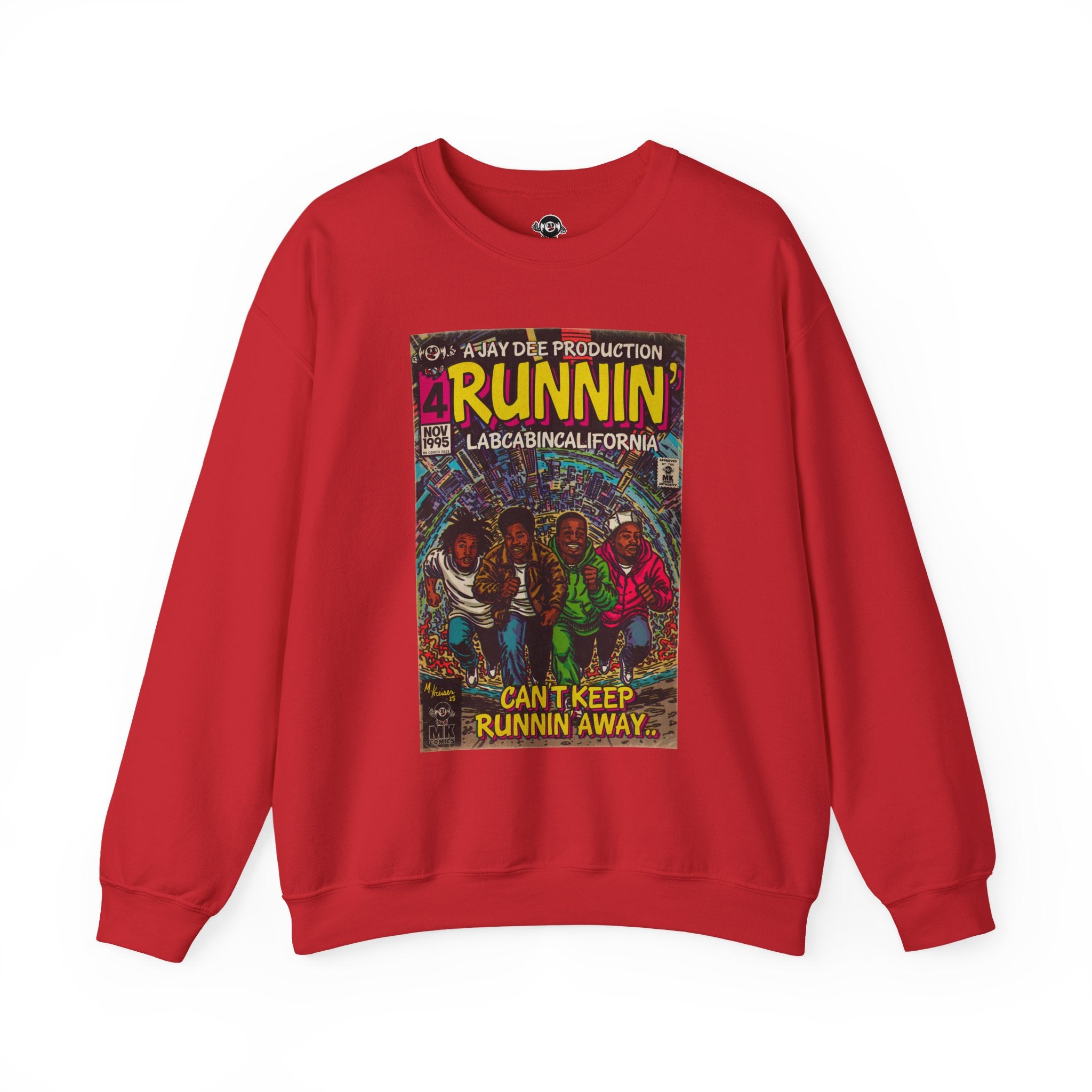 Runnin' - Unisex Heavy Blend™ Crewneck Sweatshirt