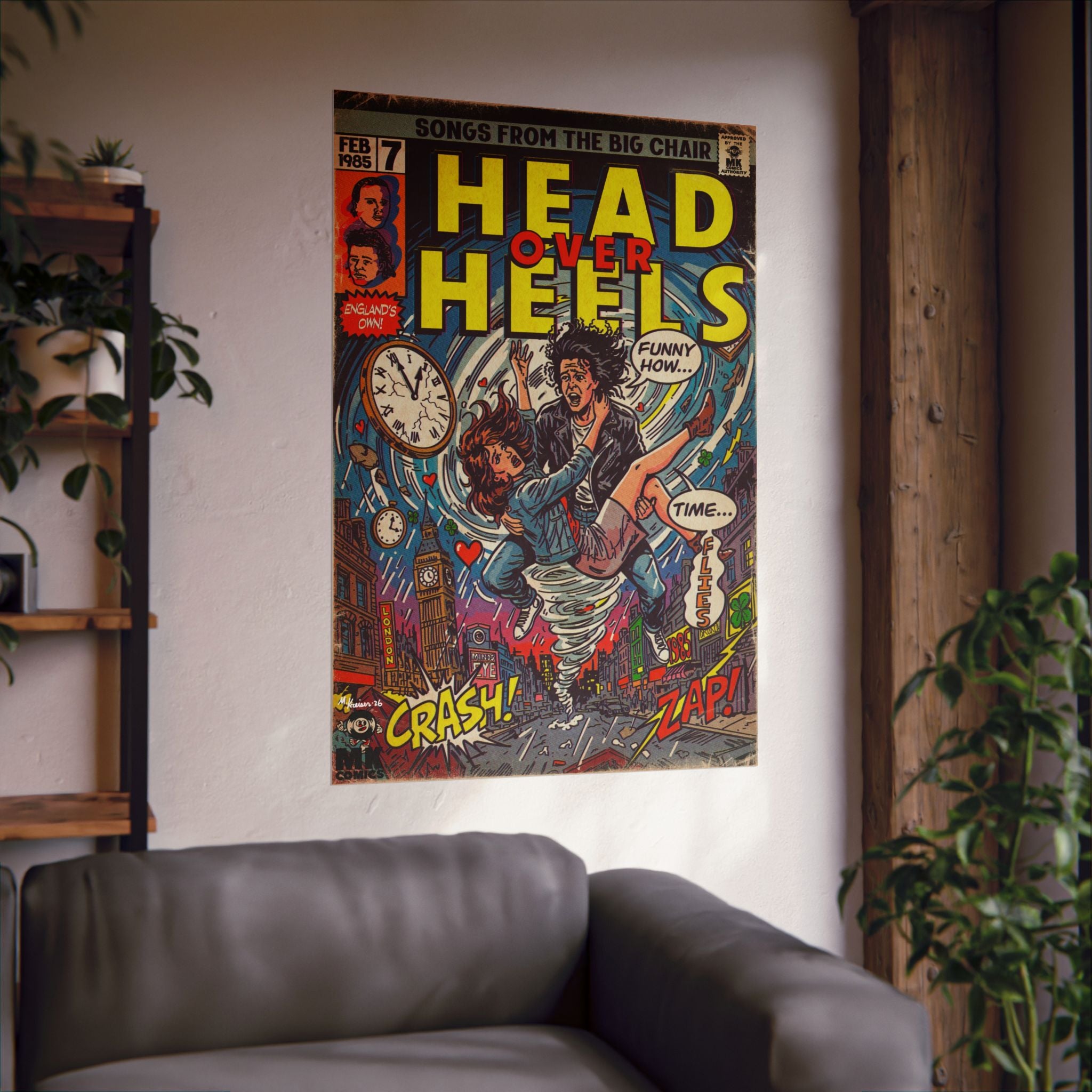 Head Over Heels - Matte Vertical Posters