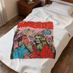 Maneater - Velveteen Plush Blanket