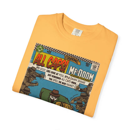 MF DOOM - All Caps - Unisex Comfort Colors T-shirt
