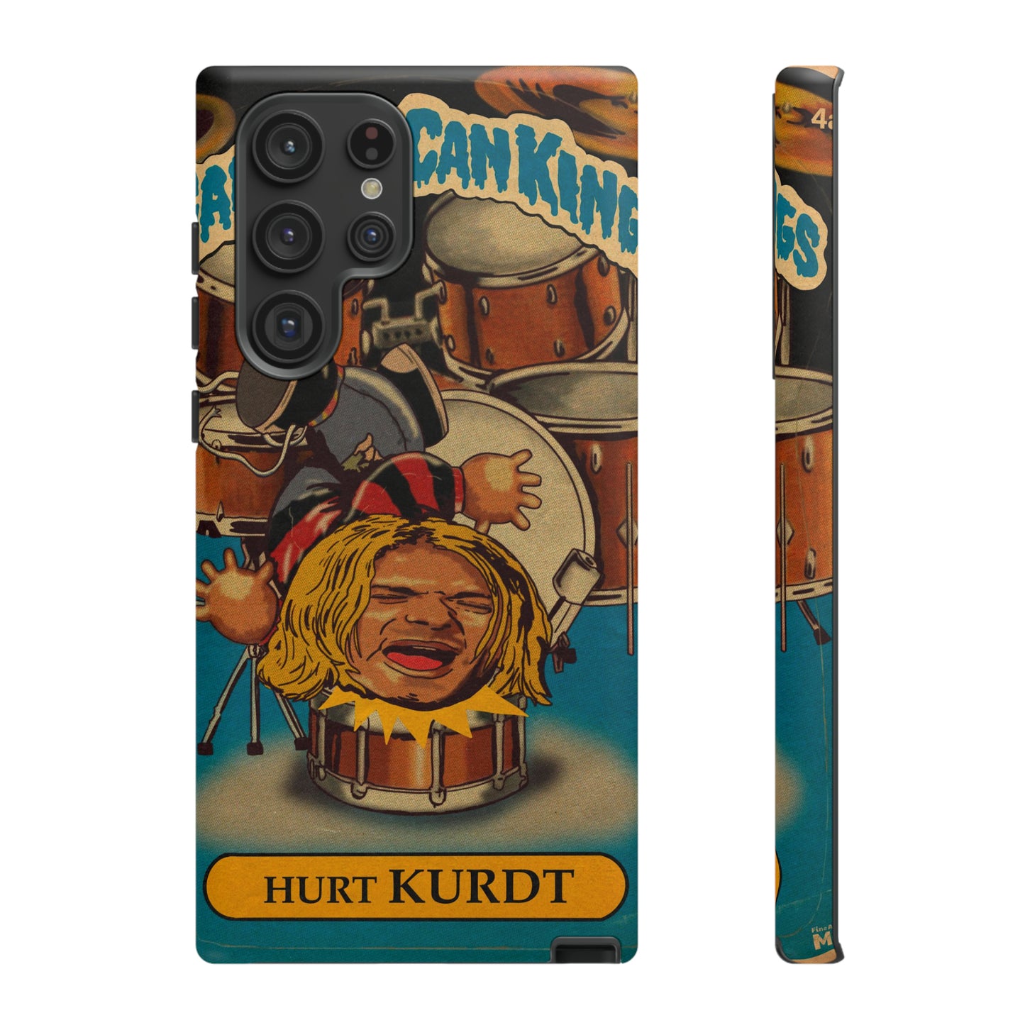 Hurt KURDT - Garbage Can Kings - Nirvana - Tough Phone Cases