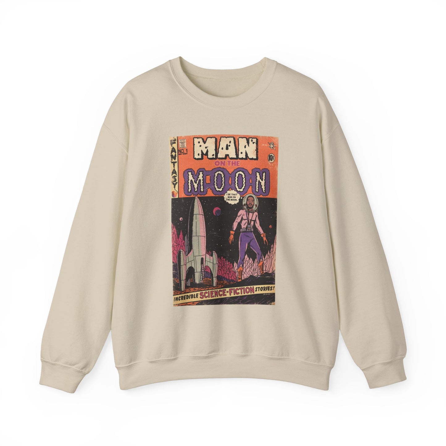 Kid Cudi - Man on the Moon - Unisex Heavy Blend™ Crewneck Sweatshirt