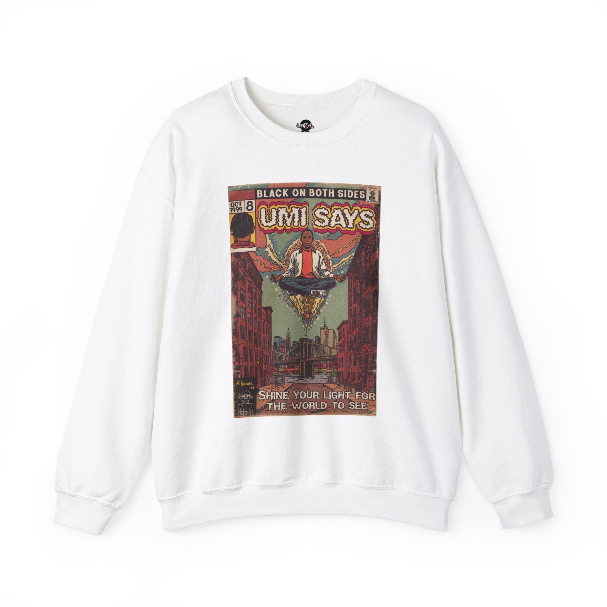 Mos - Umi Says - Unisex Heavy Blend™ Crewneck Sweatshirt