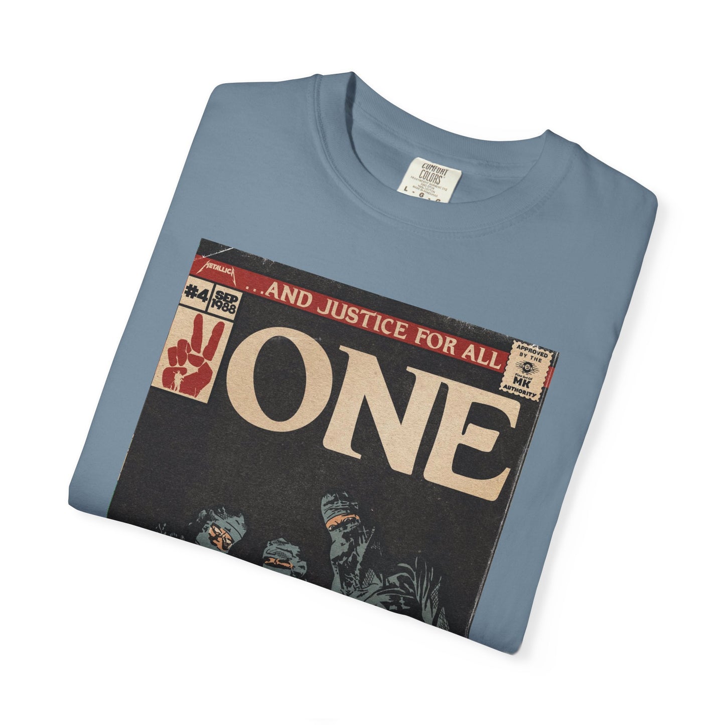 Metallica - One - Unisex Comfort Colors T-shirt