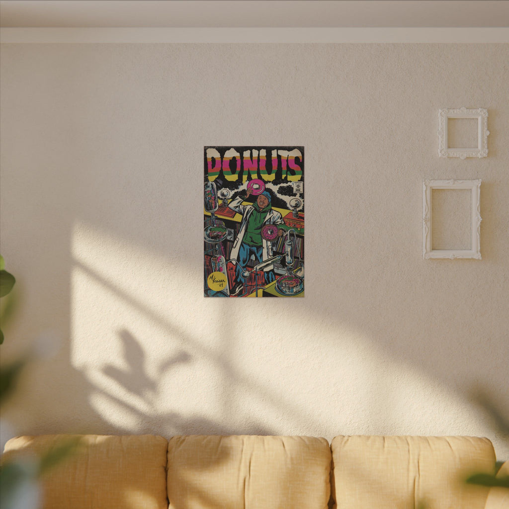 Donuts - Matte Canvas, Stretched, 0.75"