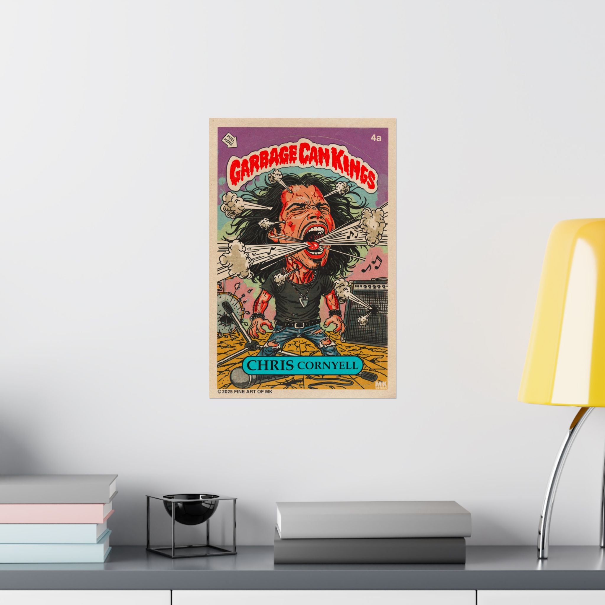 Chris Cornyell - Matte Vertical Posters