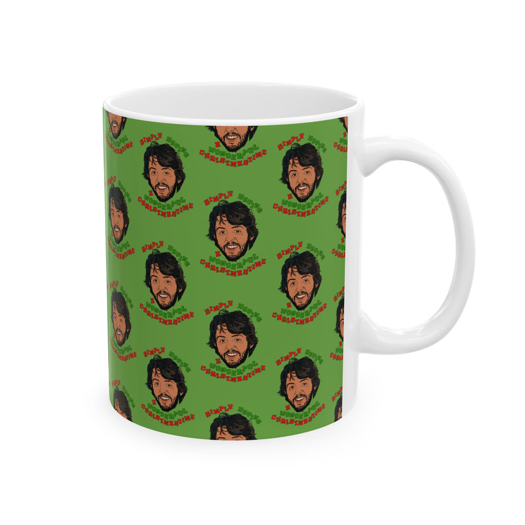 Simply Having a Wonderful Christmastime - Ceramic Mug, (11oz, 15oz)