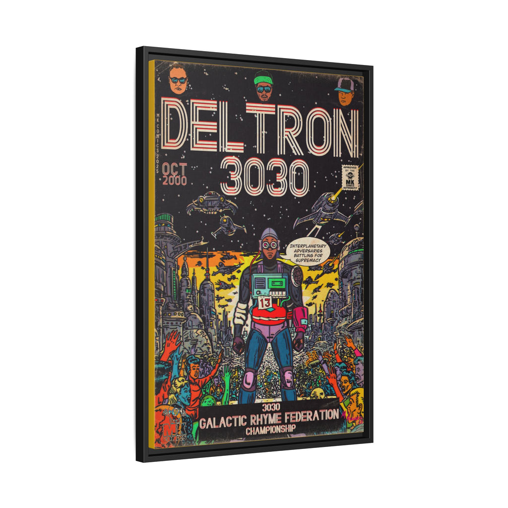 3030 - Matte Canvas, Framed (Multi-color)
