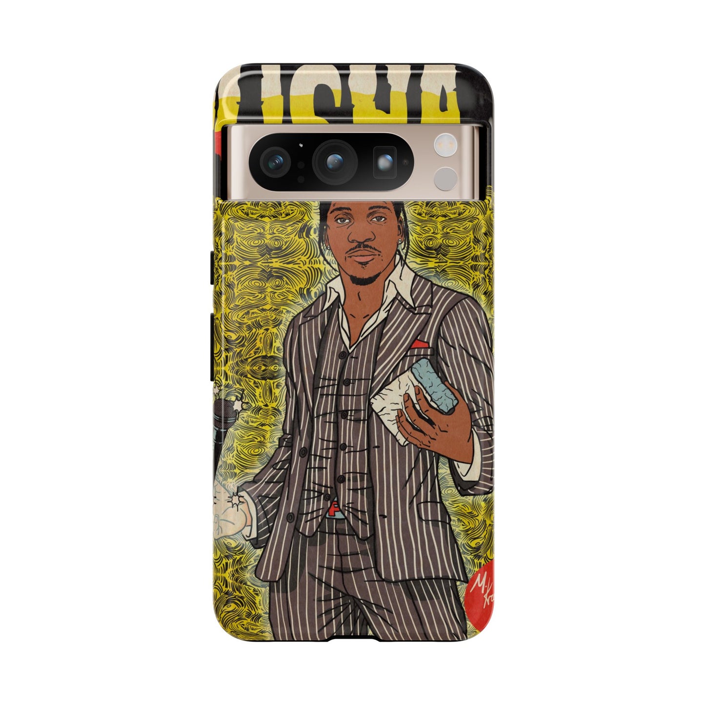 Pusha T - Comic Book Art - Tough Phone Cases
