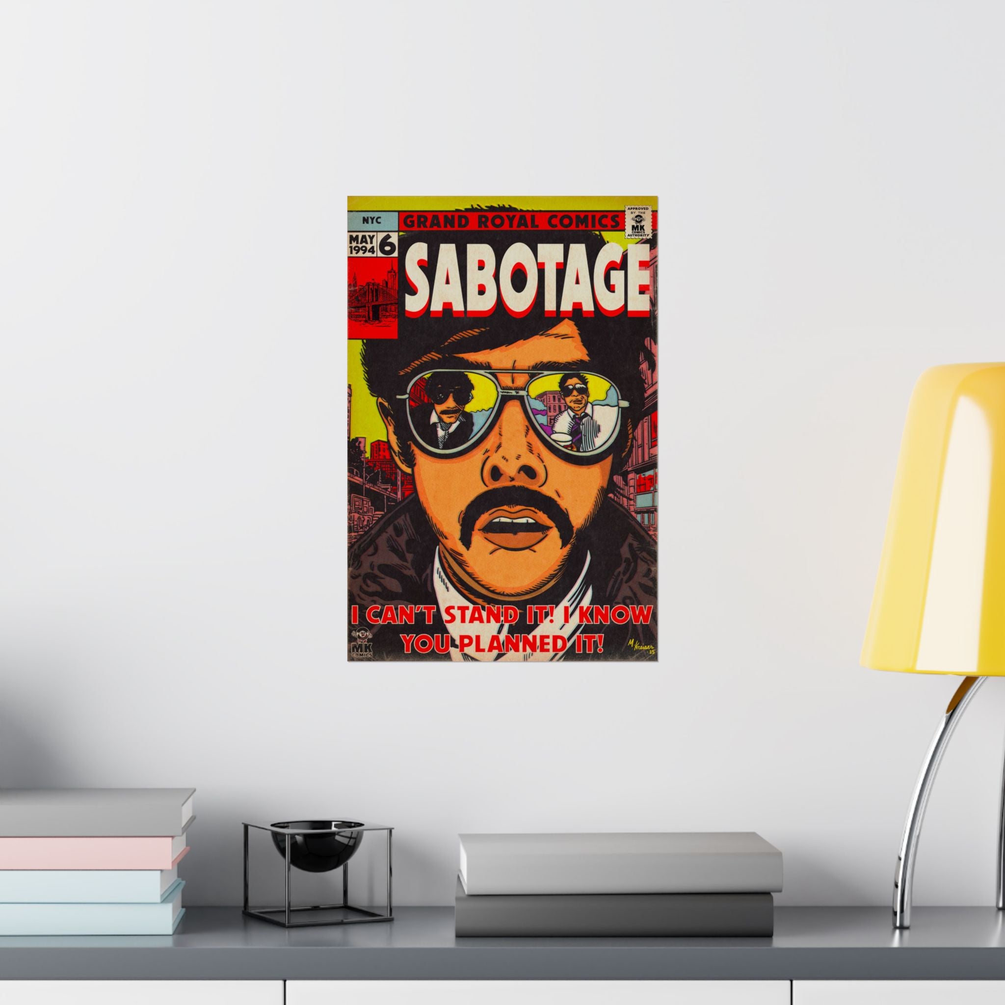 Sabotage - Matte Vertical Posters
