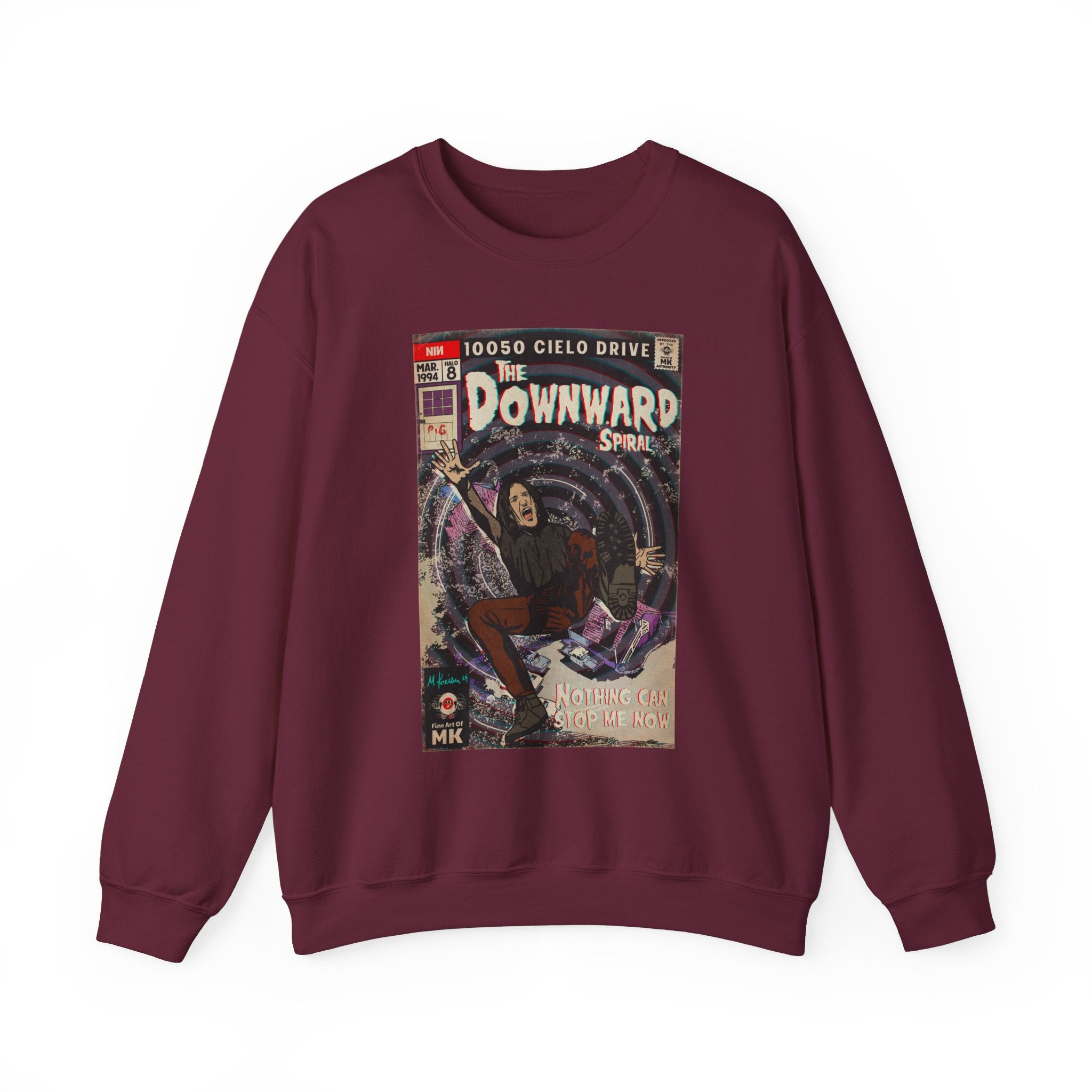 The Downward Spiral - Unisex Heavy Blend™ Crewneck Sweatshirt