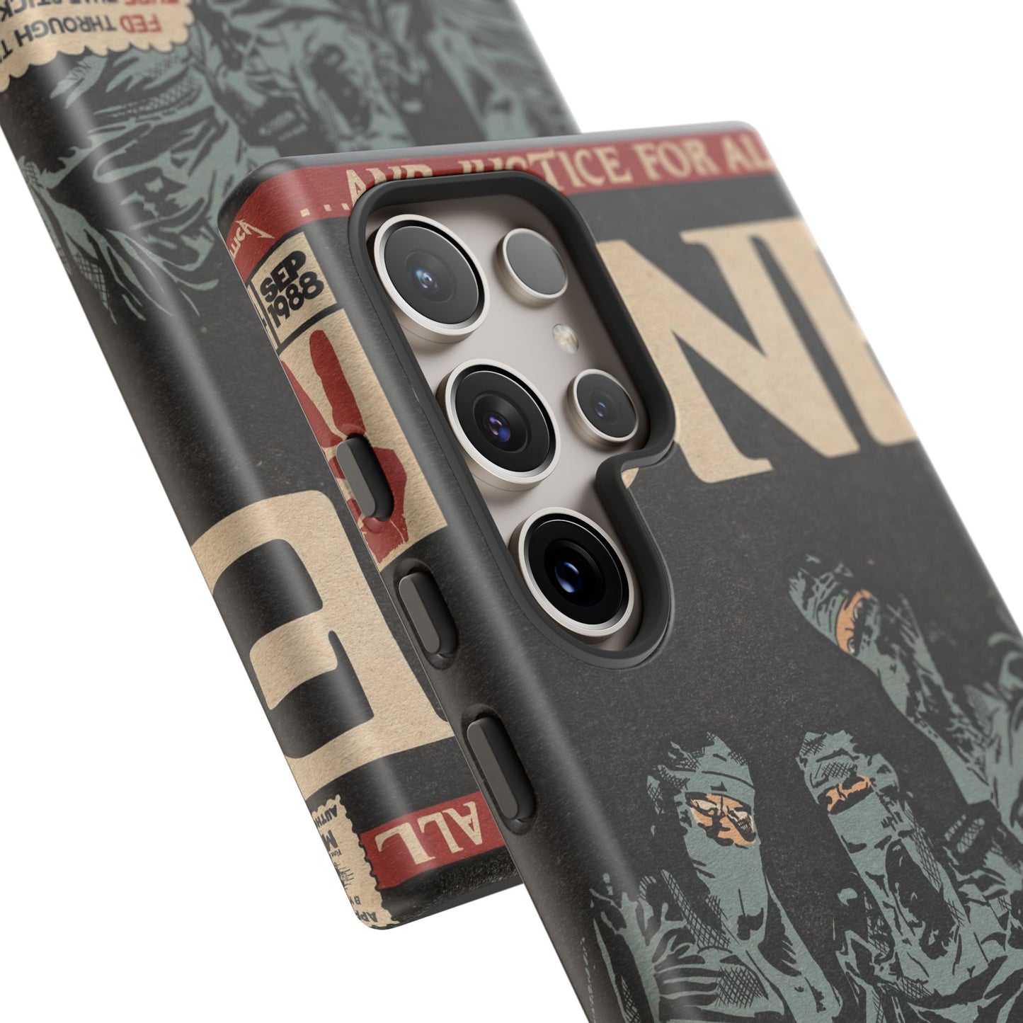 Metallica- One - Johnny Got His Gun Comic Book Art - Tough Phone Cases
