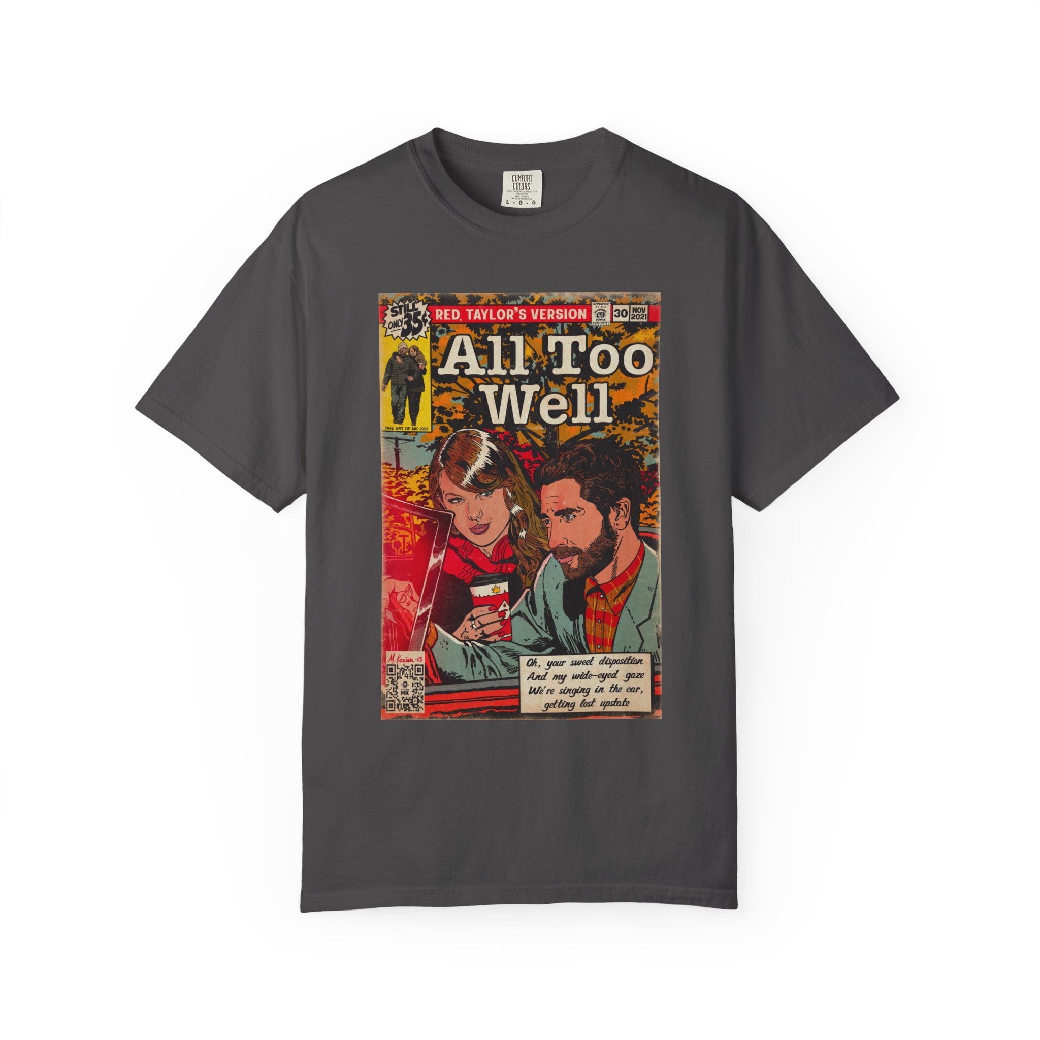 All Too Well - Unisex Comfort Colors T-shirt