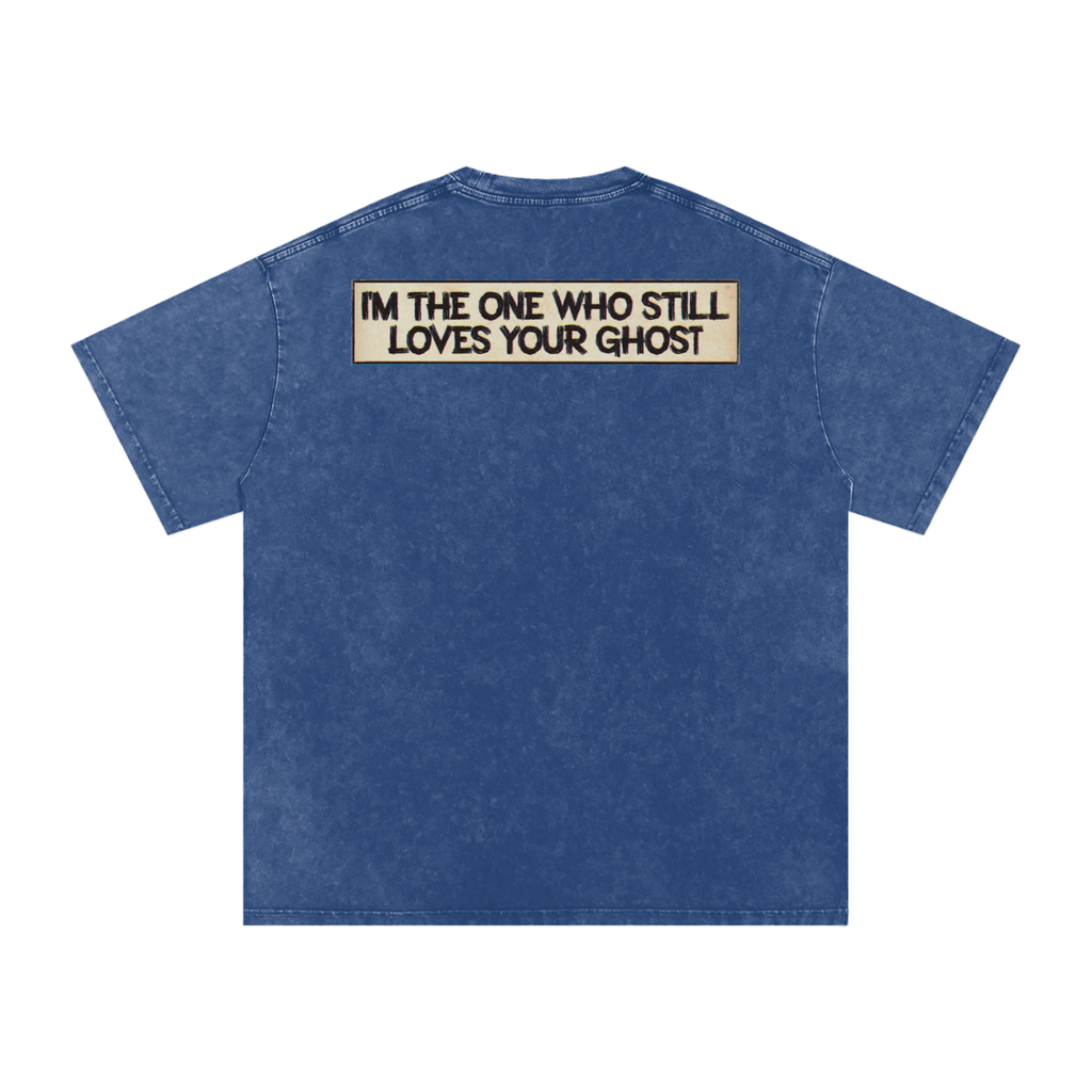 True Believer - Snow Washed Oversized Cotton T-Shirt