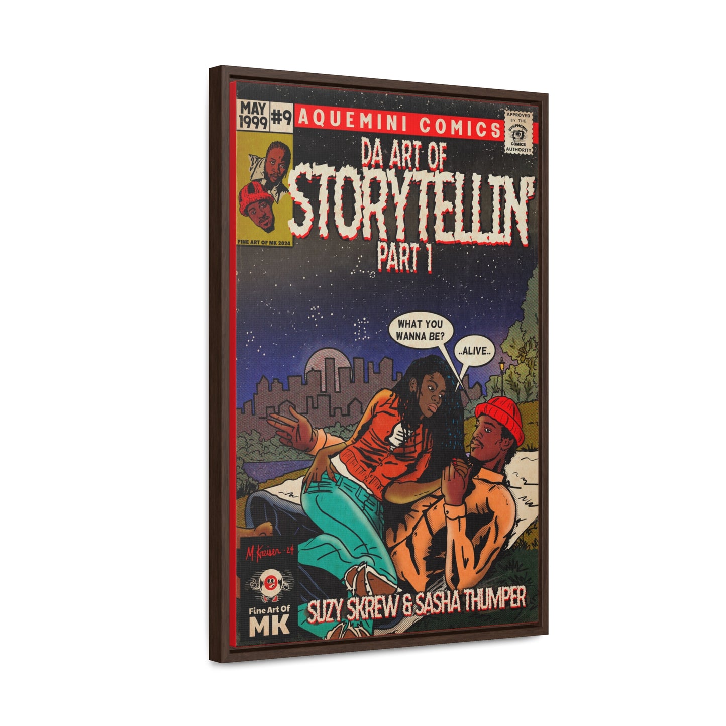 OutKast Da Art of Storytellin’ Part 1 - Gallery Canvas Wraps, Vertical Frame