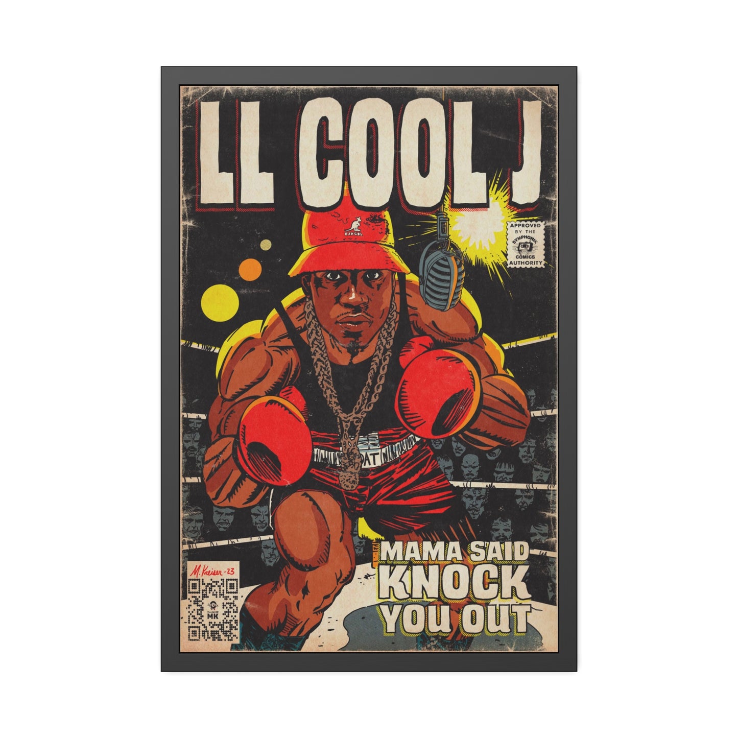 LL Cool J - Mama Said Knock You Out - Framed Paper Posters