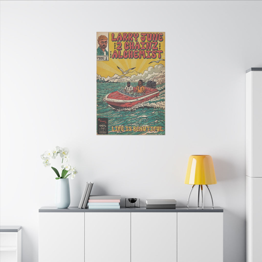 Life is Beautiful - Matte Canvas, Stretched, 0.75" (Multi-Size)