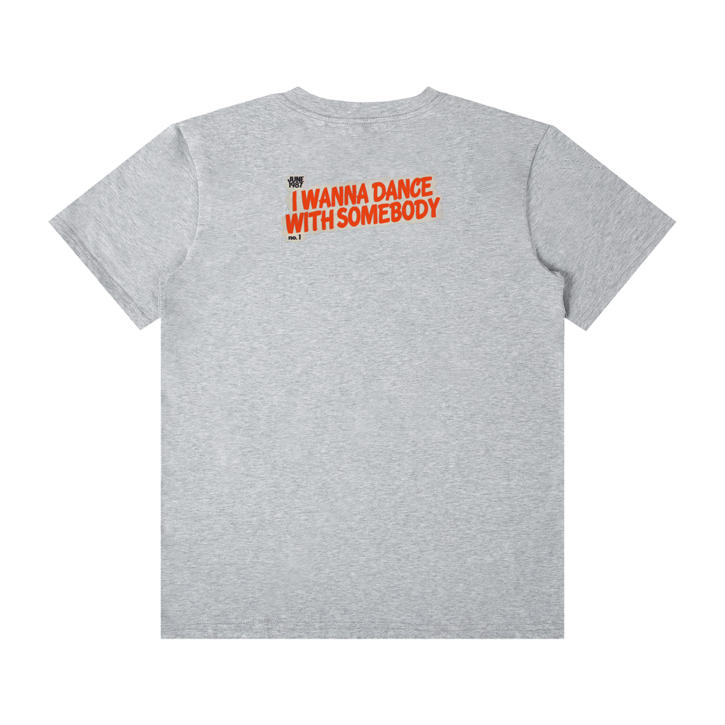 I Wanna Dance with Somebody - SIZE UP 1 SIZE - Unisex Classic Crew Neck Cotton T-Shirt