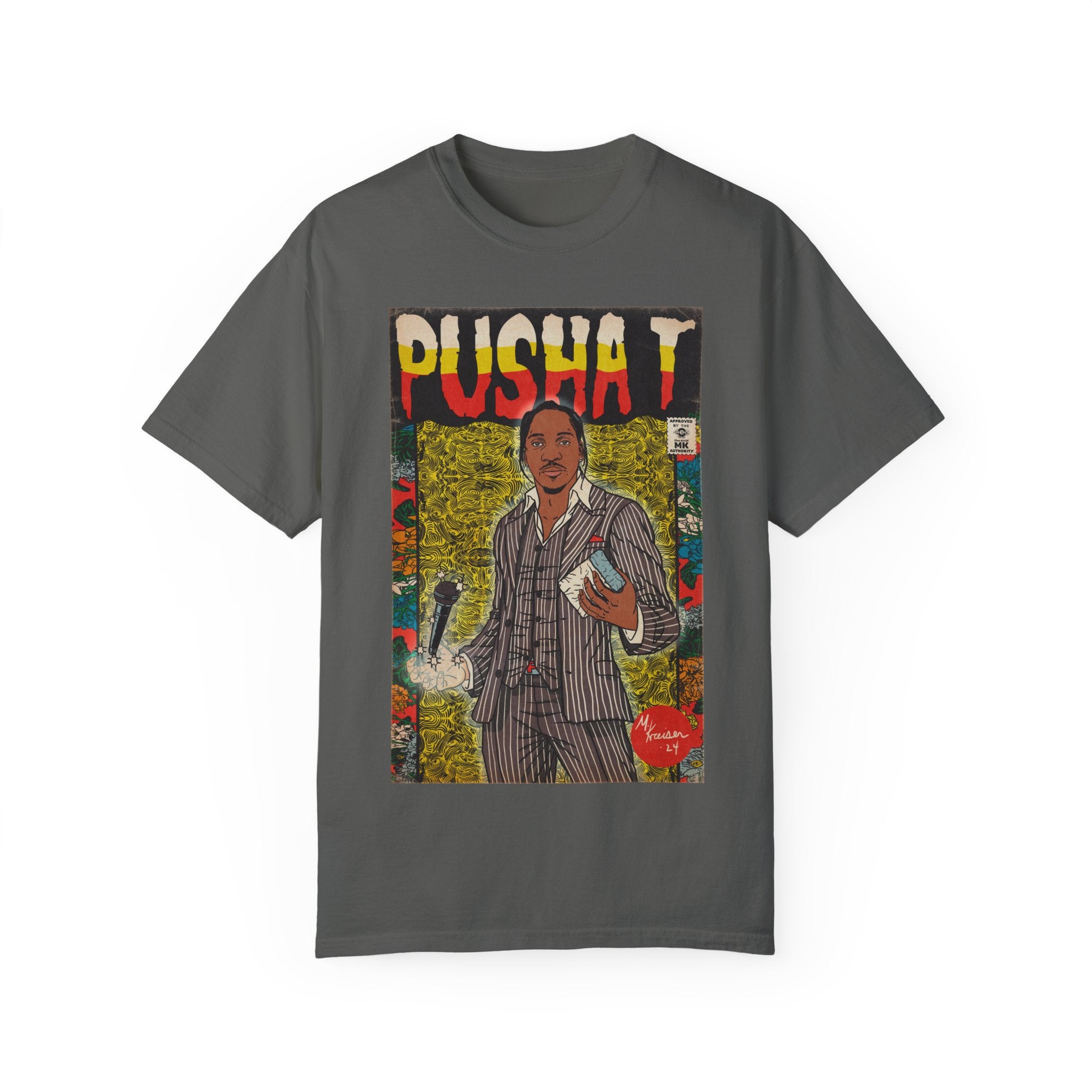 Push - Comic Book Art - Unisex Comfort Colors T-shirt