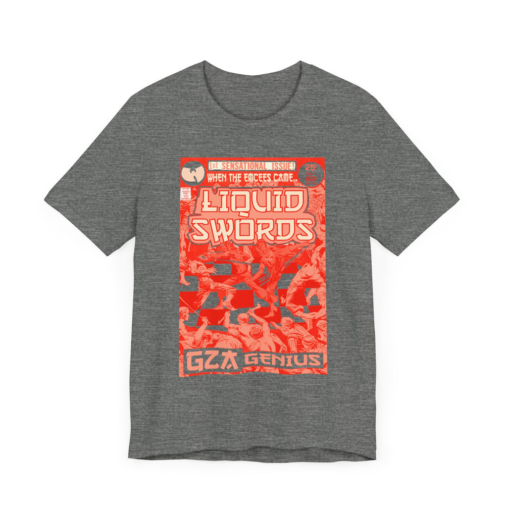 Liquid Swords - RED VARIANT - Unisex Jersey Short Sleeve Tee