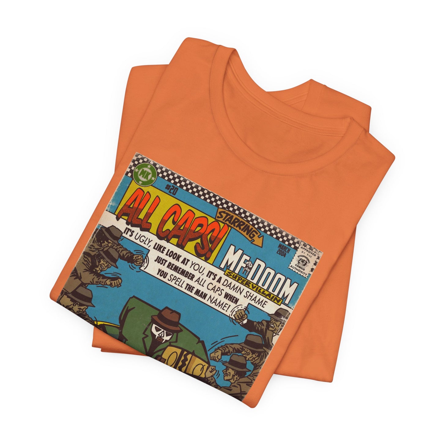 DOOM - All Caps - Unisex Jersey Short Sleeve Tee
