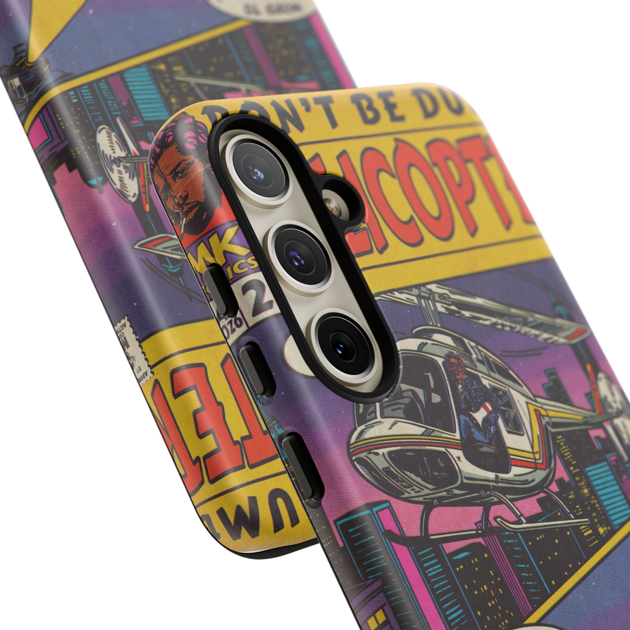 Helicopter - Tough Phone Cases