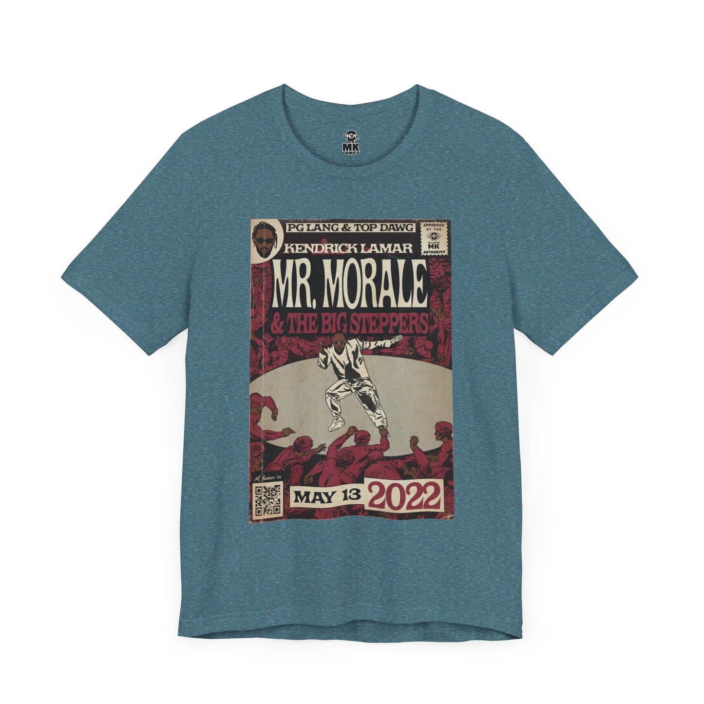 Kendrick - Mr Morale & The Big Steppers - Unisex Jersey Short Sleeve Tee