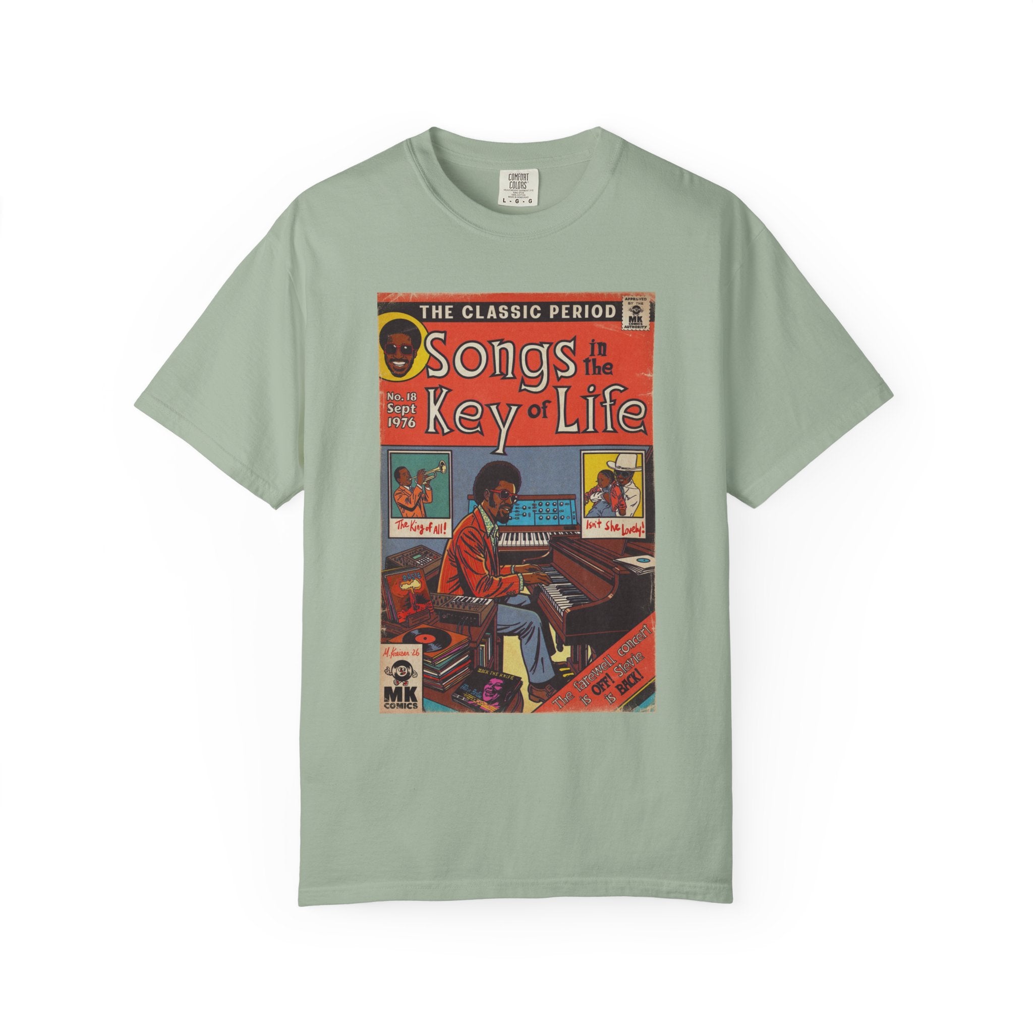 Songs in the Key of Life - Unisex Comfort Colors T-shirt