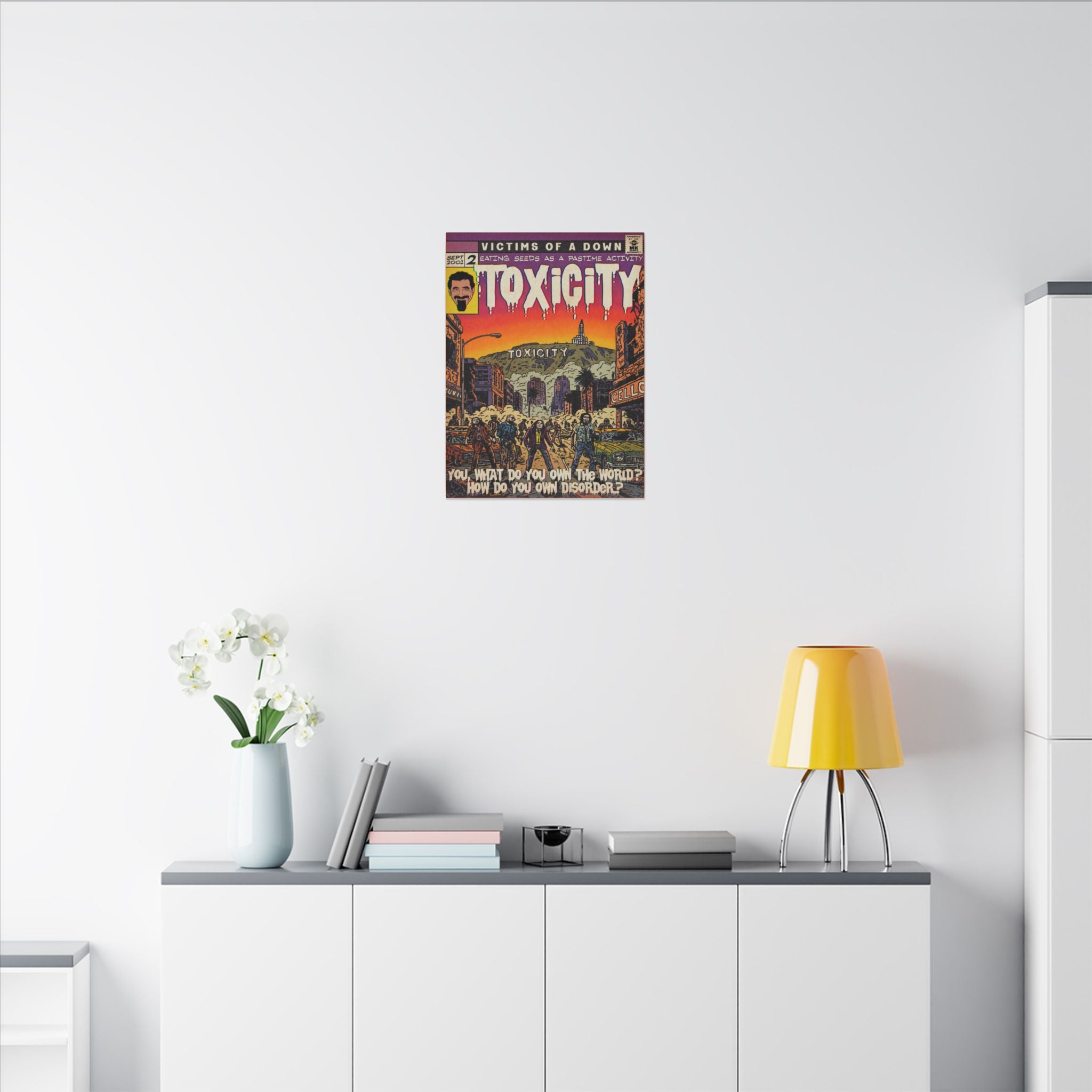 Toxicity - Matte Canvas, Stretched, 0.75" (Multi-Size)