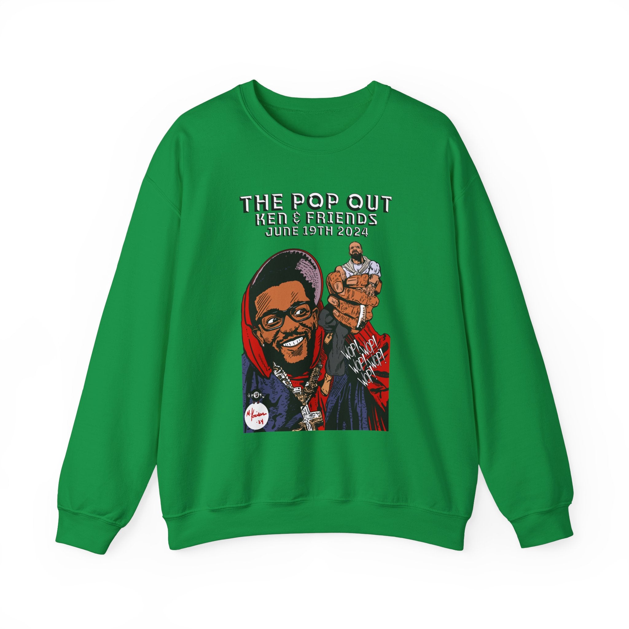 The Pop Out - Unisex Heavy Blend™ Crewneck Sweatshirt