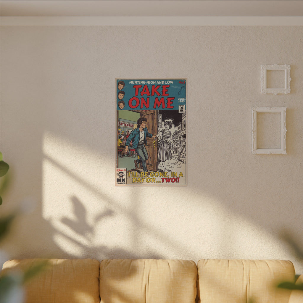 Take On Me - Matte Canvas, Stretched, 0.75" (Multi-Size)