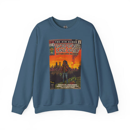 God Does Like Ugly - Unisex Heavy Blend™ Crewneck Sweatshirt