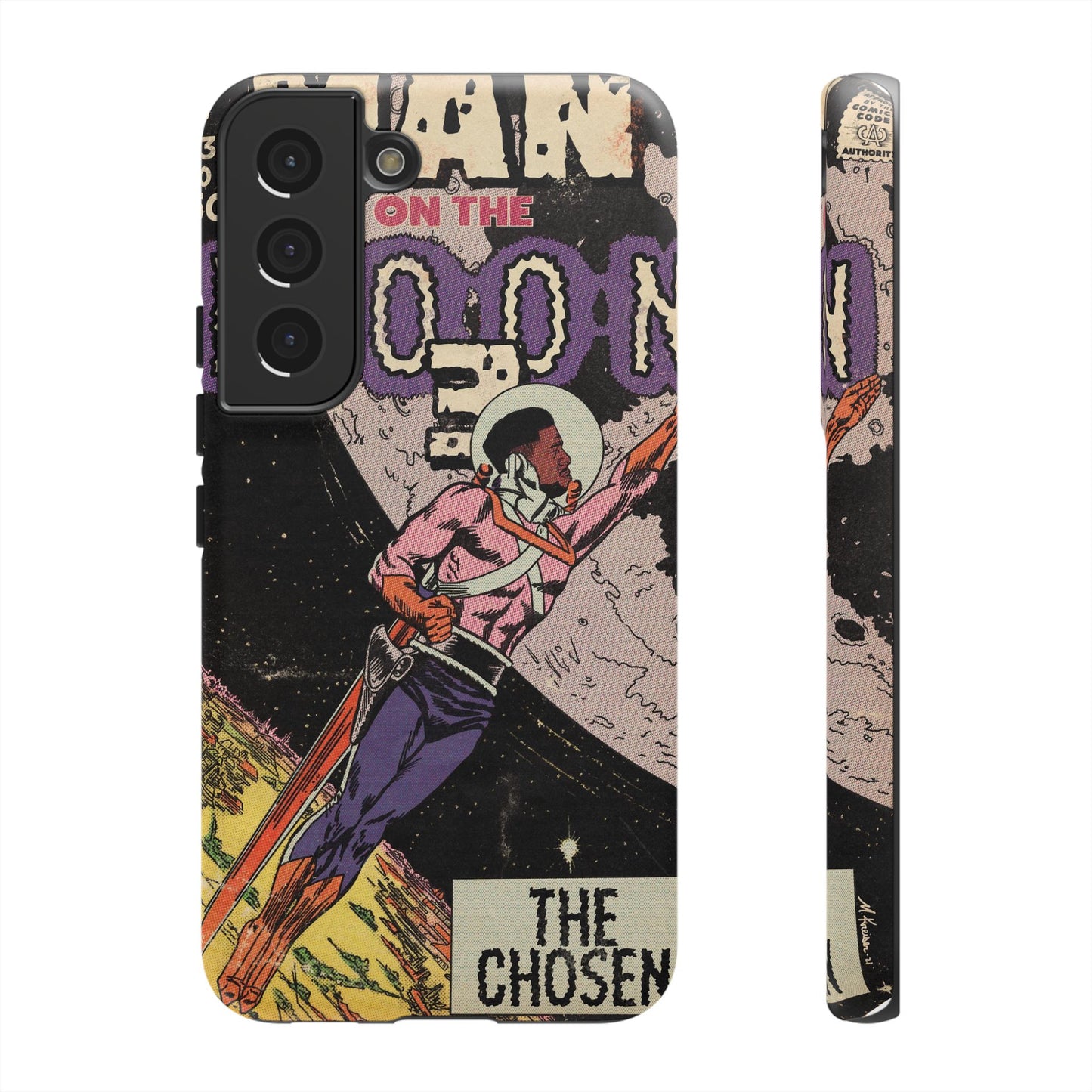 Man on the Moon 3 - Tough Phone Cases