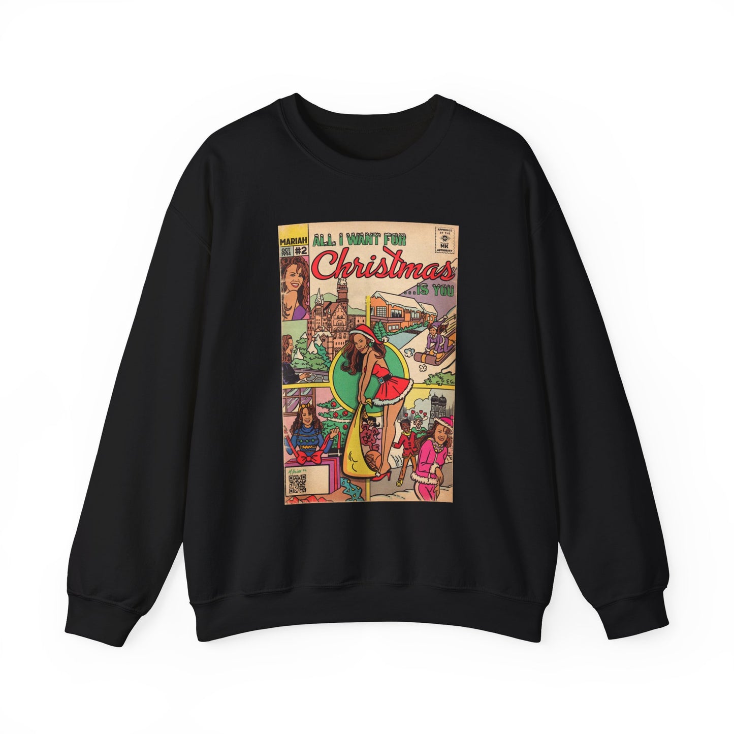 Mariah Carey - All I Want For Christmas.. - Unisex Heavy Blend™ Crewneck Sweatshirt